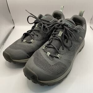 KEEN Women's Terradora II Waterproof Hiking Shoes Size 8.5 1022346 Gray
